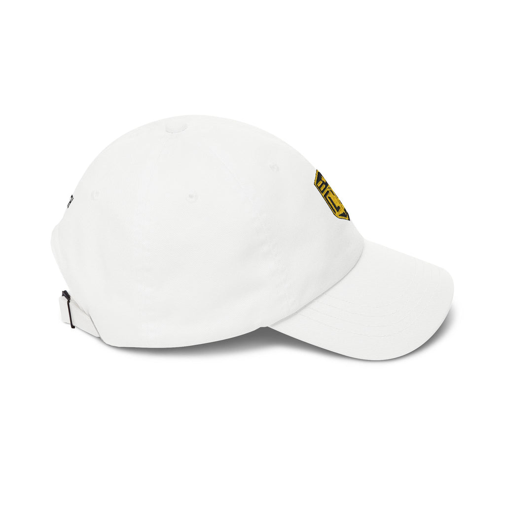 Dad Cap – Embroidered US Shield Patch & "FAITH" Backstrap Hat