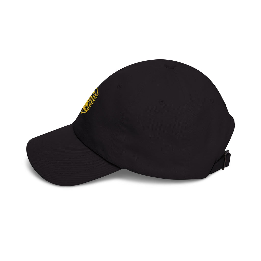 Dad Cap – Embroidered US Shield Patch & "FAITH" Backstrap Hat