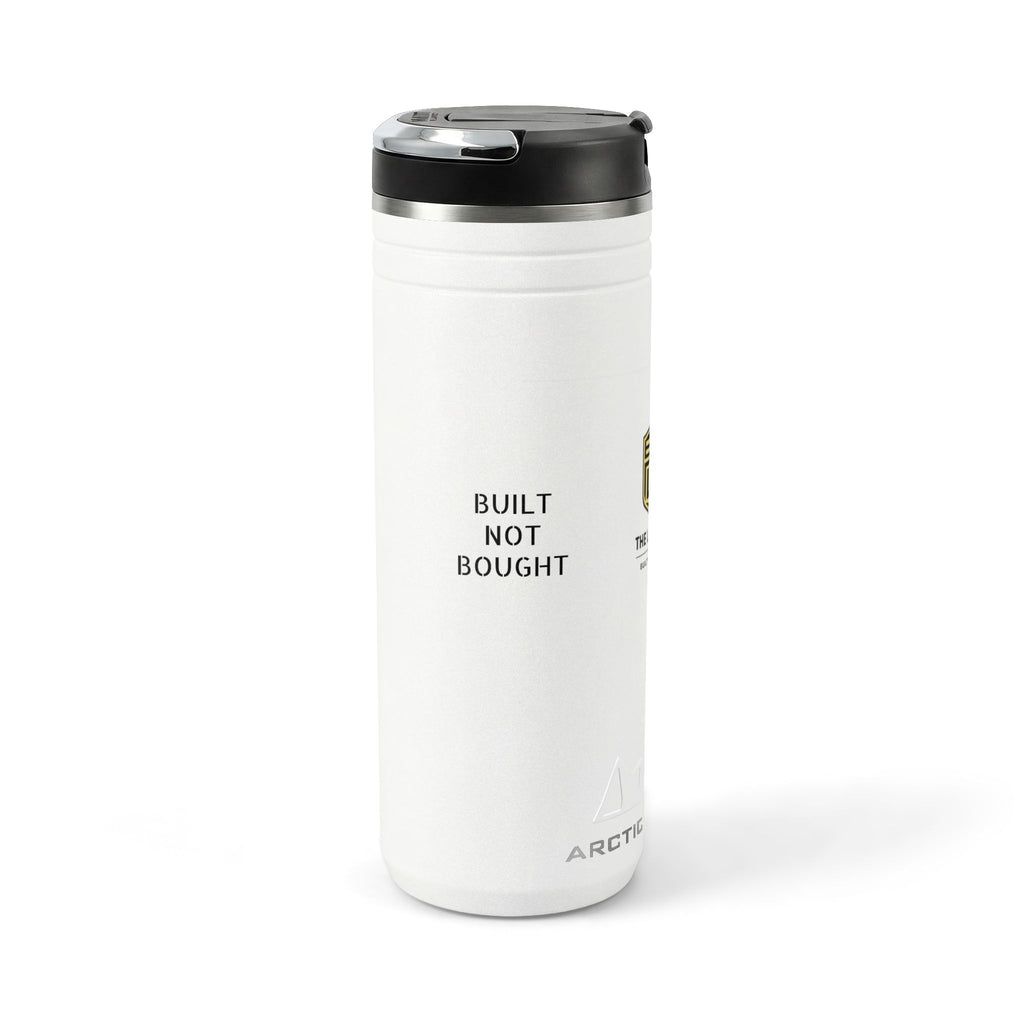 Titan 24oz Thermal Straw Tumbler — 'Built Not Bought' Insulated Travel Mug