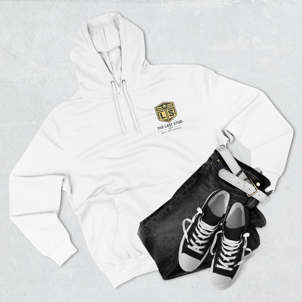 Three-Panel Fleece Hoodie