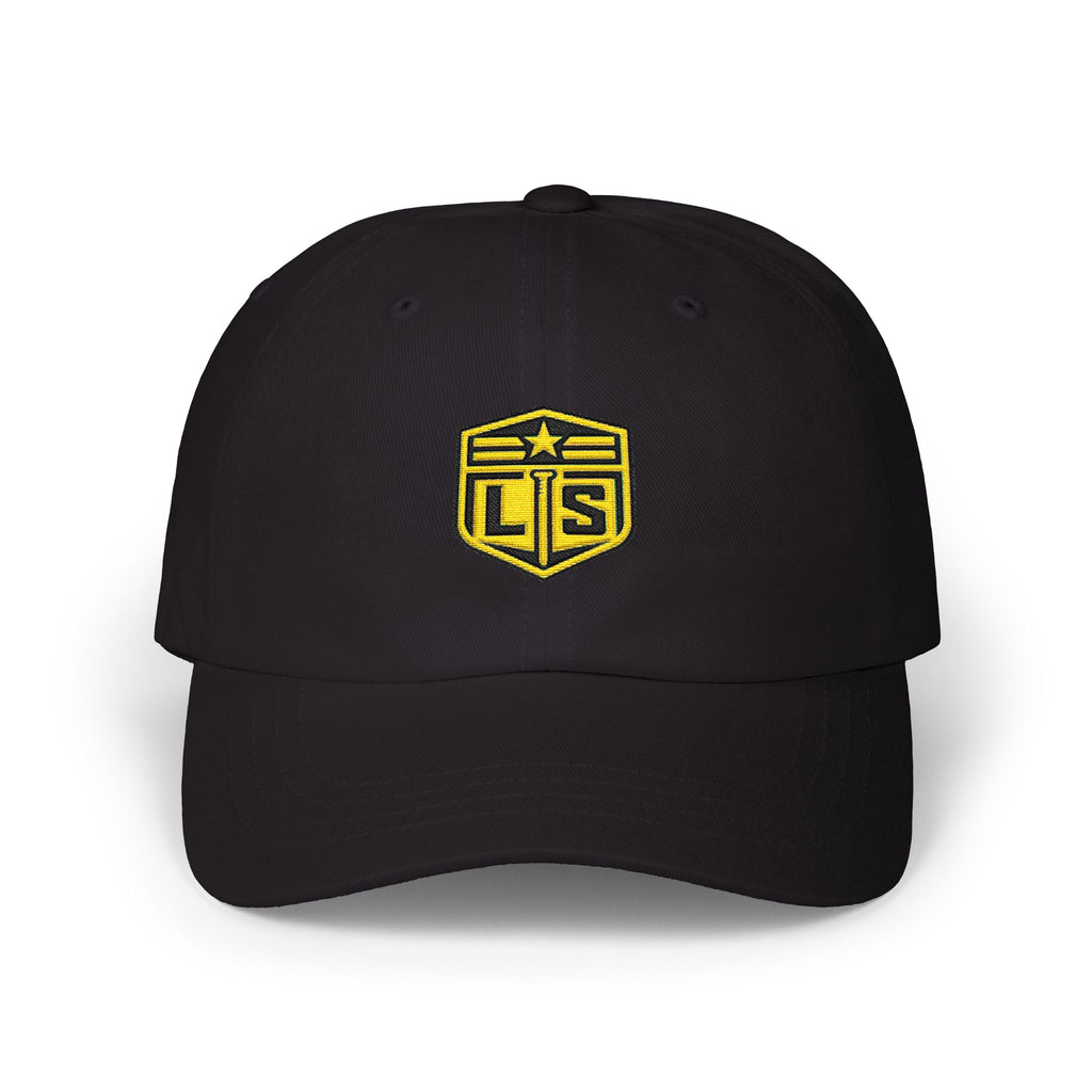 Dad Cap – Embroidered US Shield Patch & "FAITH" Backstrap Hat