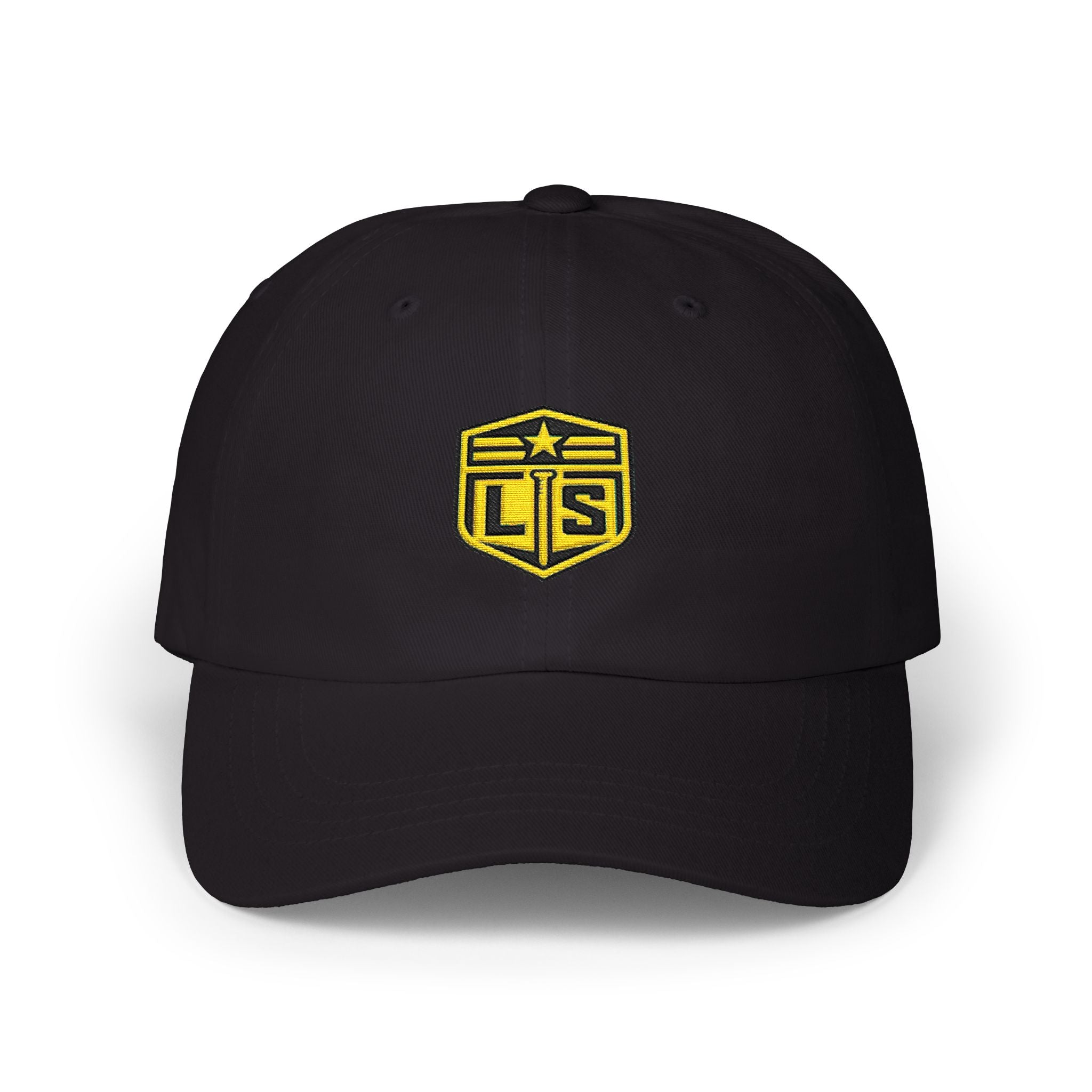Dad Cap – Embroidered US Shield Patch & "FAITH" Backstrap Hat